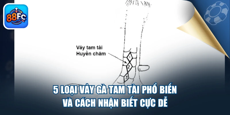 5 Loại Vảy Gà Tam Tài Phổ Biến Và Cách Nhận Biết Cực Dễ